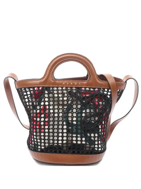Marni Pre-Owned tropical-print bucket bag