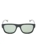 Gucci Pre-Owned 2020s square frame sunglasses - Black