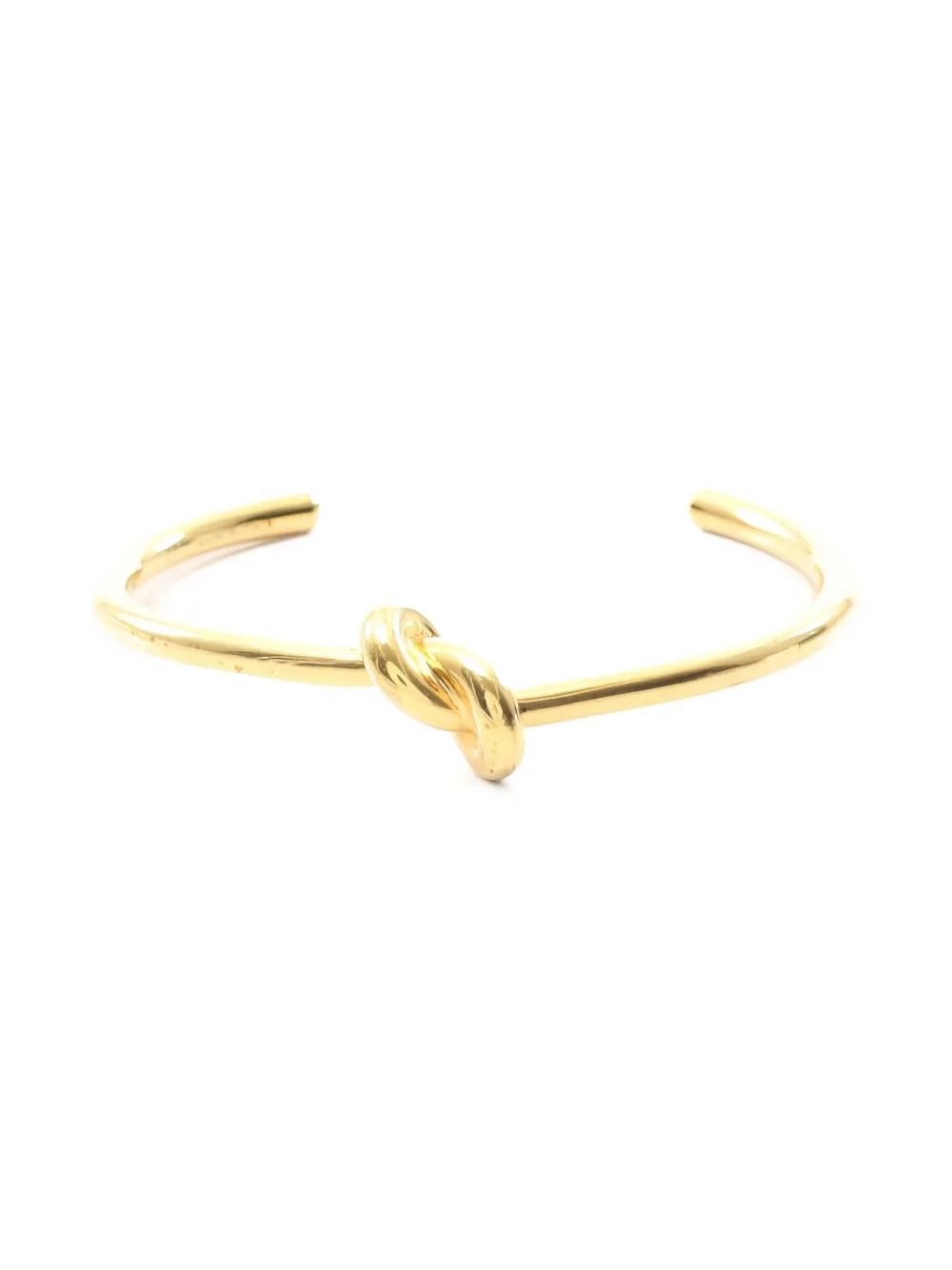 Celine Pre-Owned 2010s Knot bangle bracelet | Gold | Image 1
