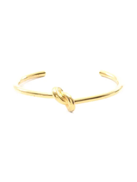 Celine Pre-Owned 2010s Knot bangle bracelet