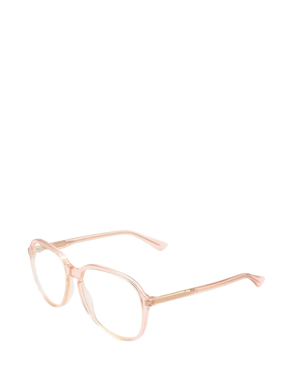 Gucci Pre-Owned 2020s round-frame glasses | Men | Image 2