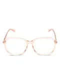 Gucci Pre-Owned 2020s round-frame glasses - Orange