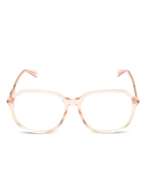 Gucci Pre-Owned 2020s round-frame glasses
