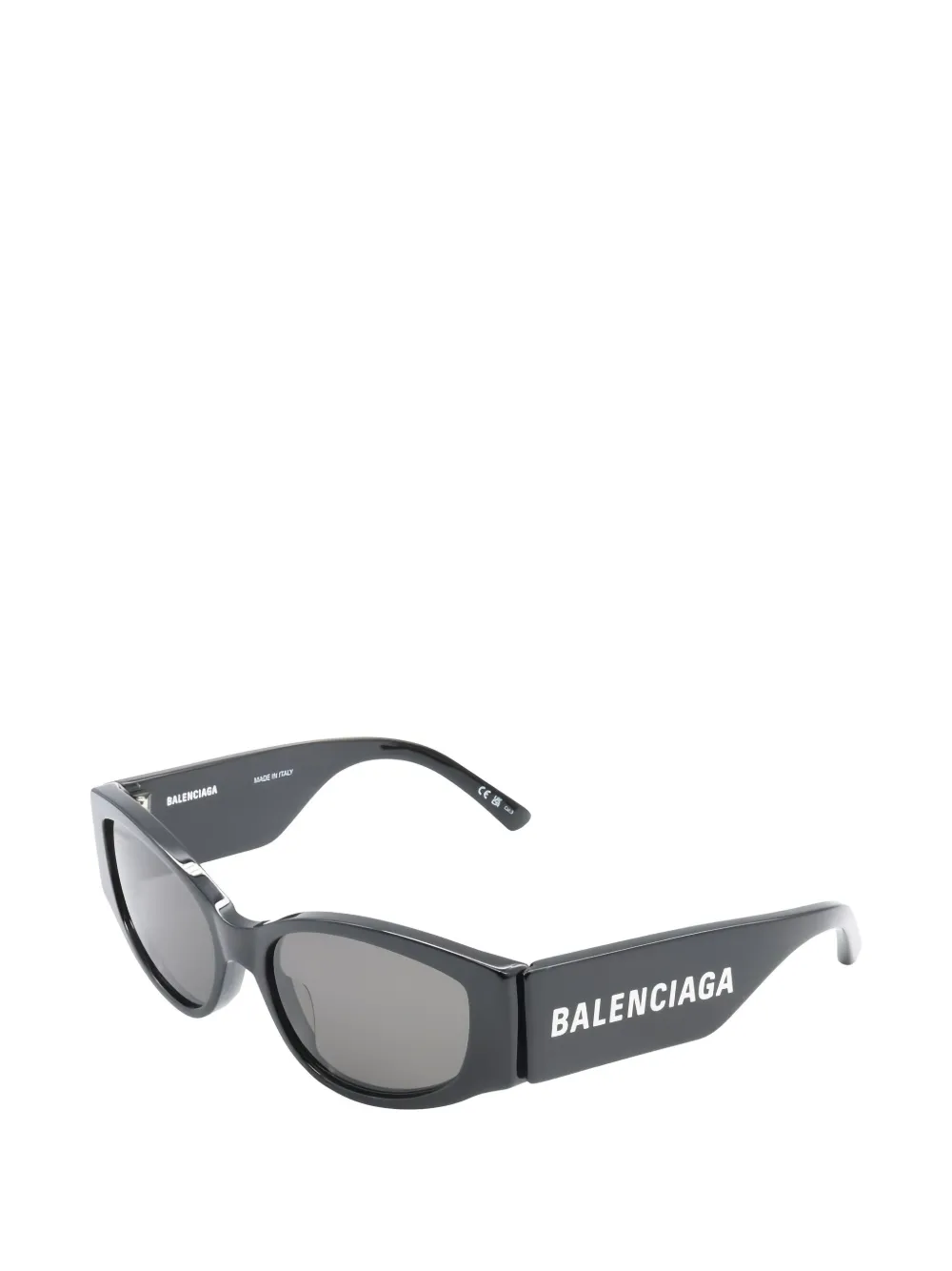Balenciaga Pre-Owned 2020s rectangle logo sunglasses | Women | Image 2