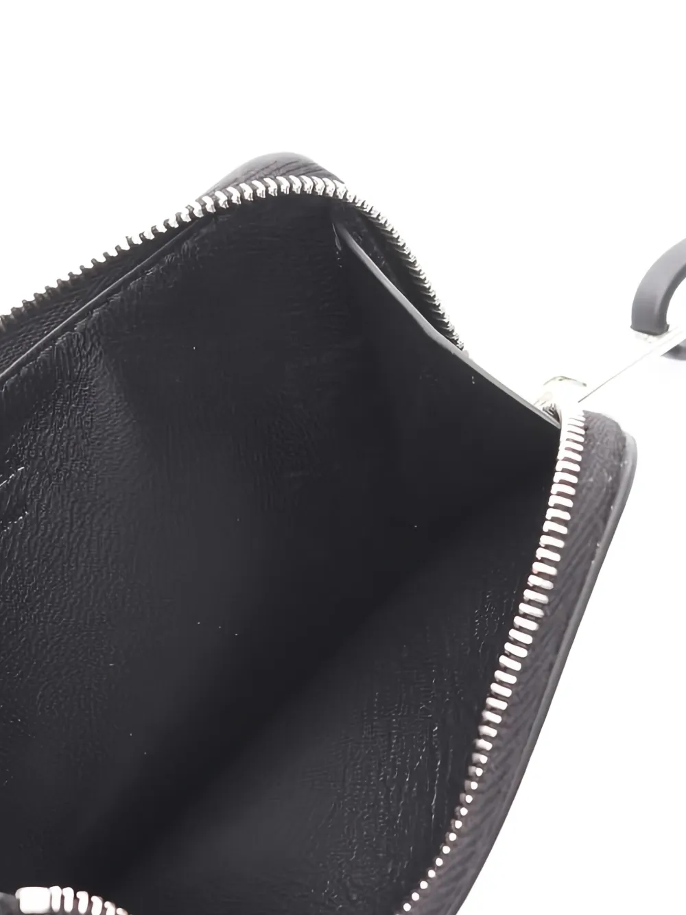 Pre-owned Jil Sander Giro Card Case In Black