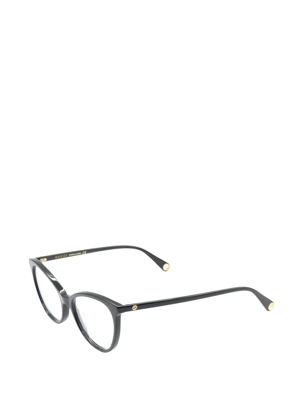 Gucci Pre-Owned cat-eye frame glasses | Men | Image 2