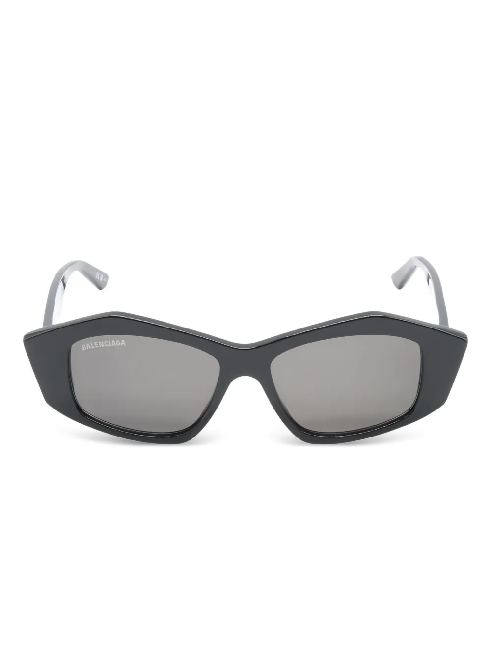 Balenciaga Pre-Owned geometric-frame sunglasses | Black | Image 1