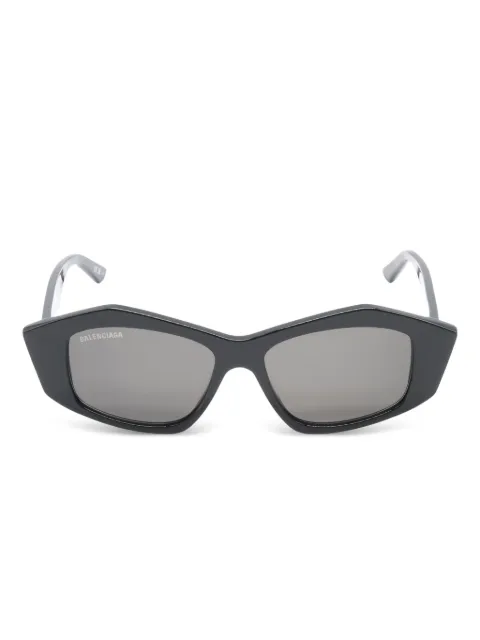 Balenciaga Pre-Owned geometric-frame sunglasses