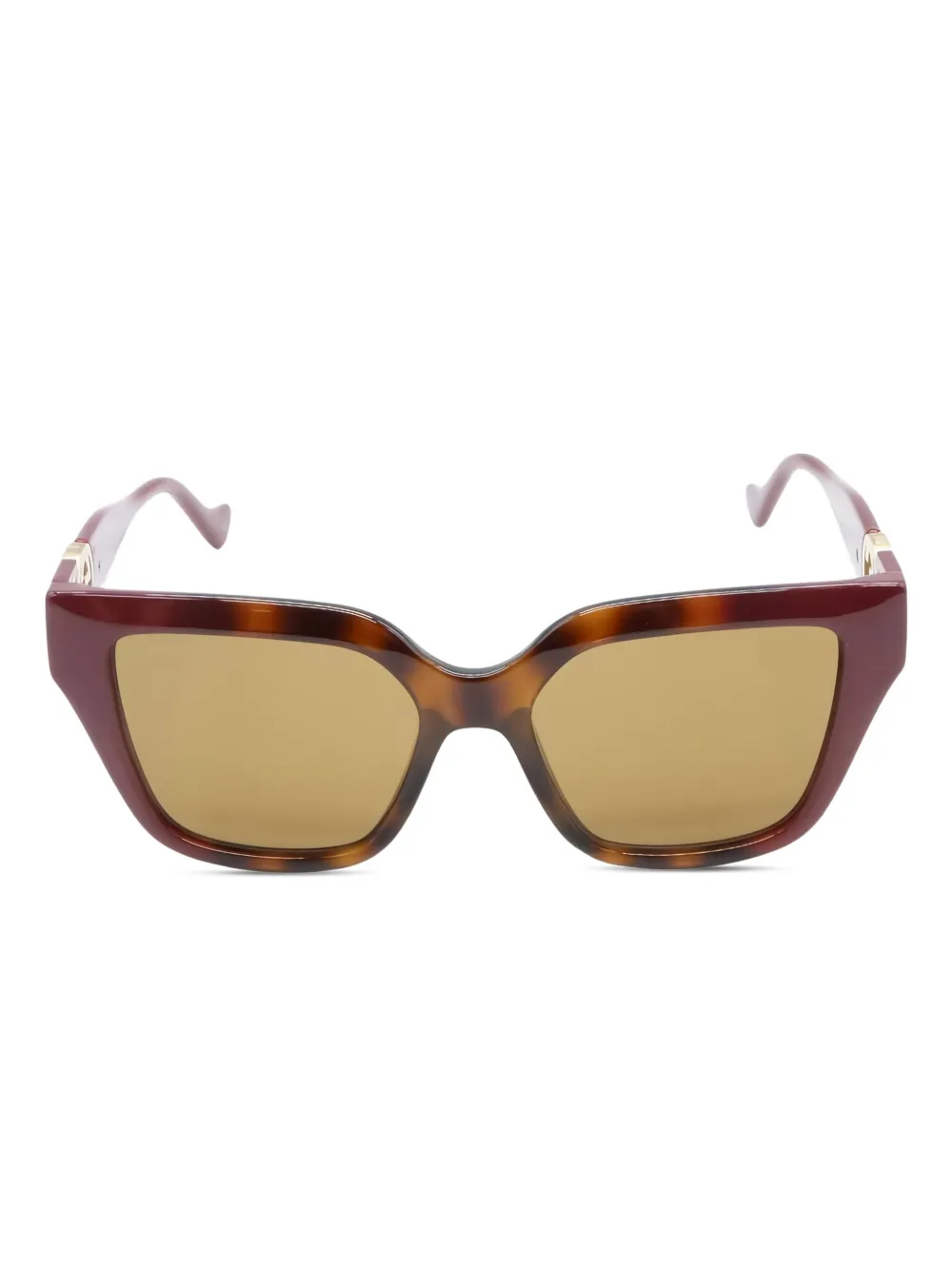 Gucci Pre-Owned square-frame sunglasses | Red | Image 1