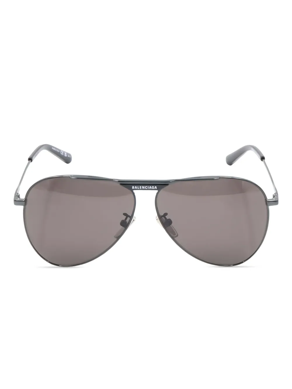 Balenciaga Pre-Owned pilot-frame sunglasses | Black | Image 1