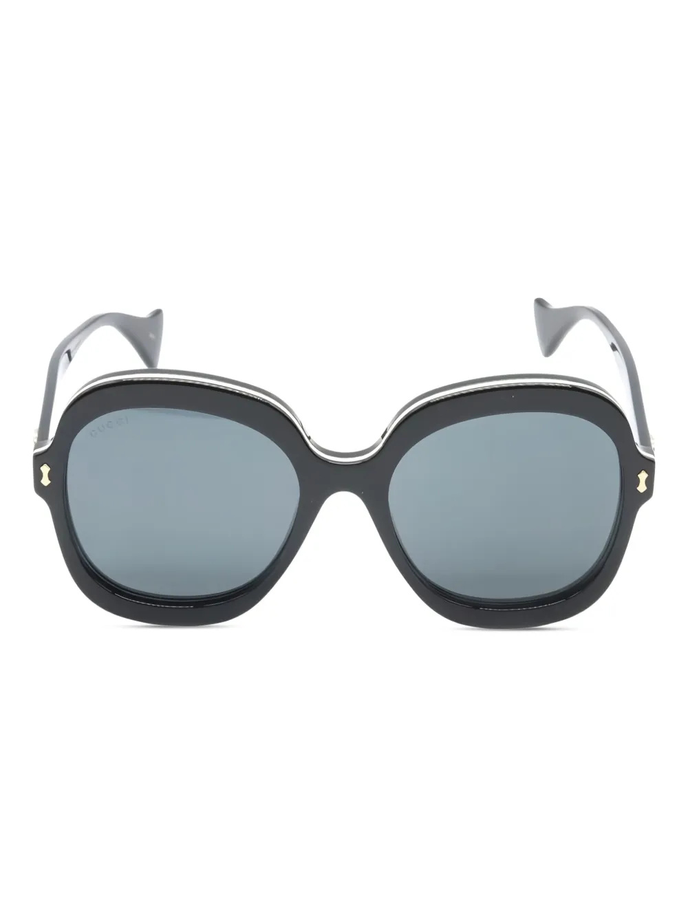 Gucci Pre-Owned round-frame sunglasses | Black | Image 1