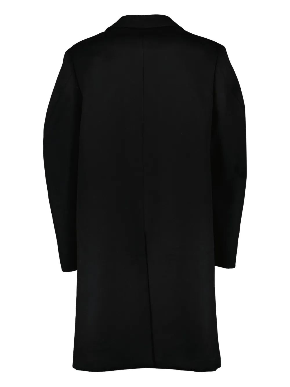 Givenchy Button-fastening Single-breasted Coat In Black