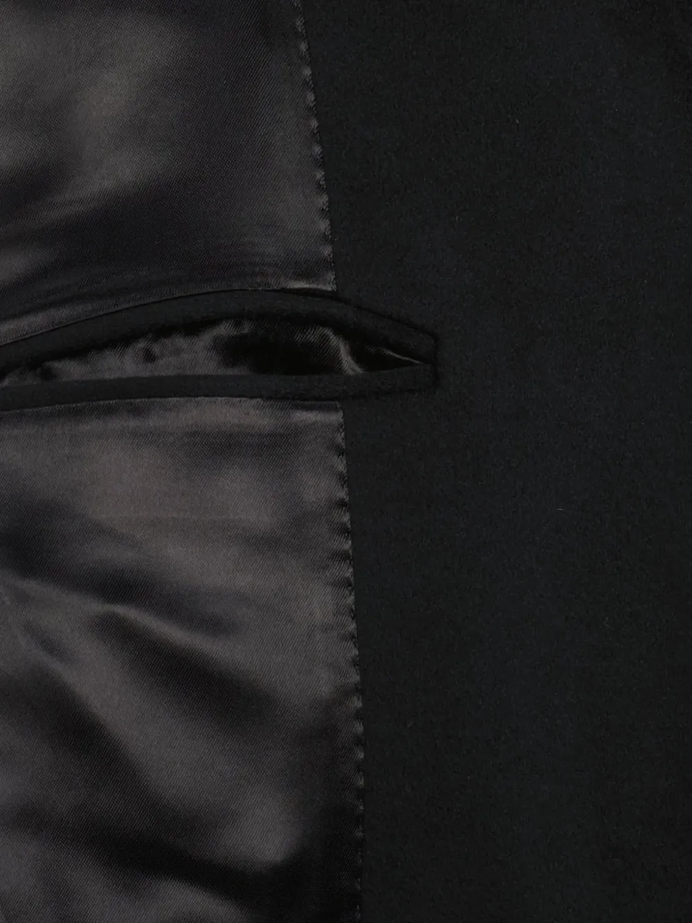 Givenchy Button-fastening Single-breasted Coat In Black