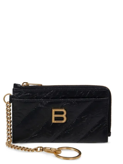 Balenciaga quilted chain wallet