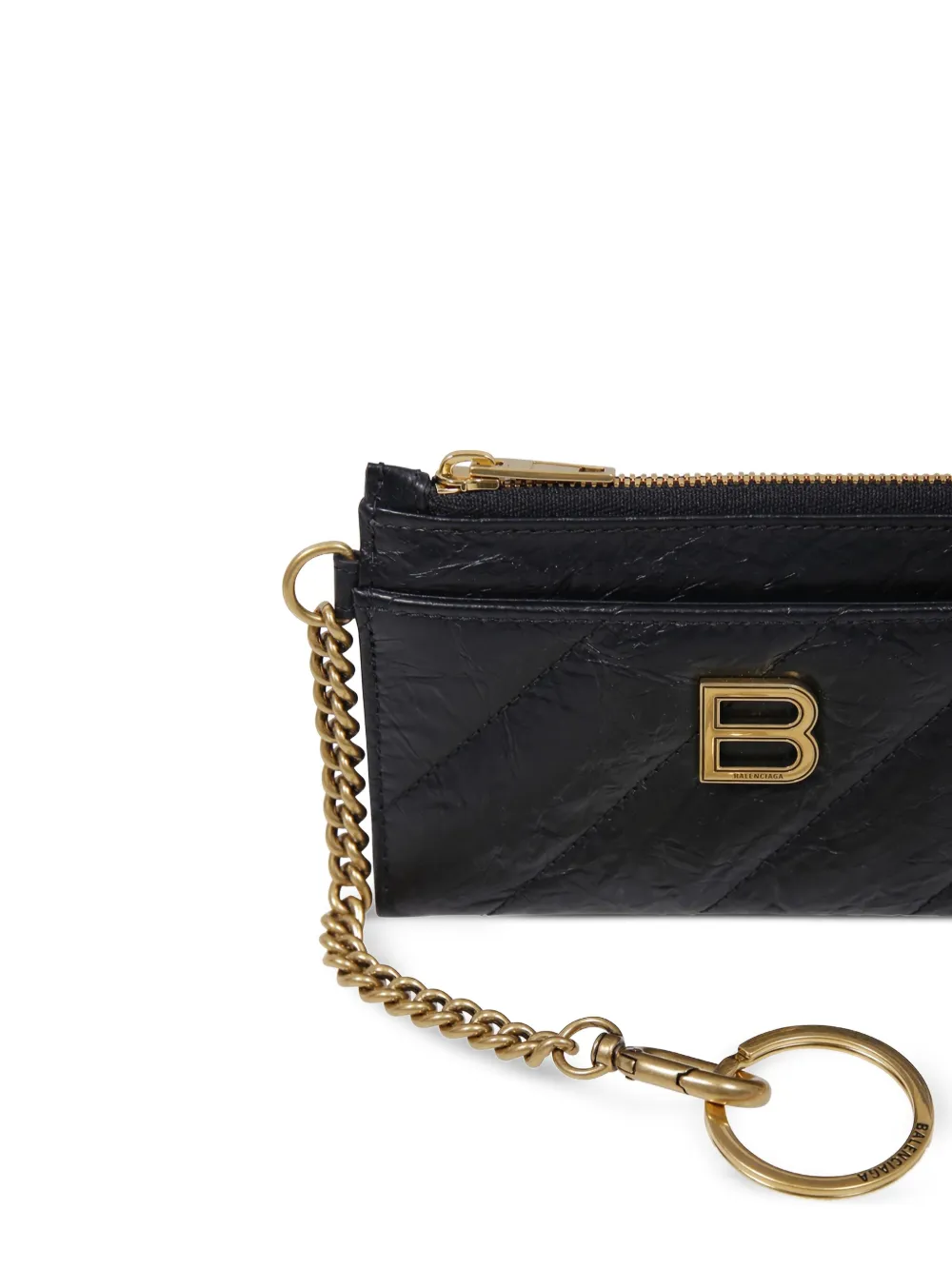 Balenciaga Portemonnee met ketting Zwart