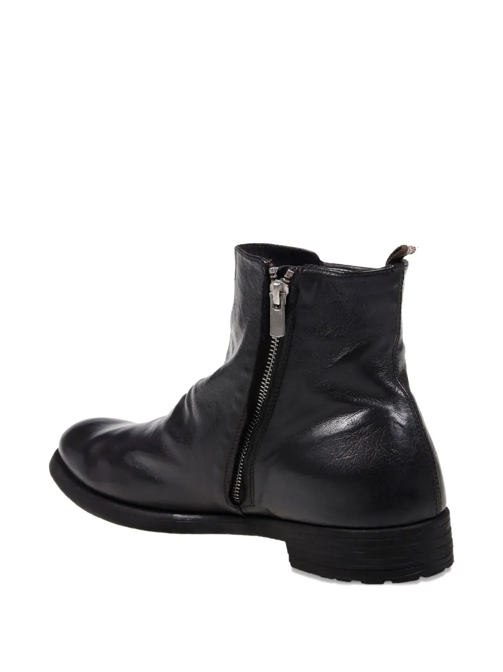 Officine Creative leather ankle boots Bruin