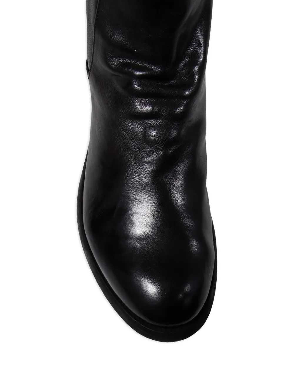 Officine Creative Leren enkellaarzen Bruin