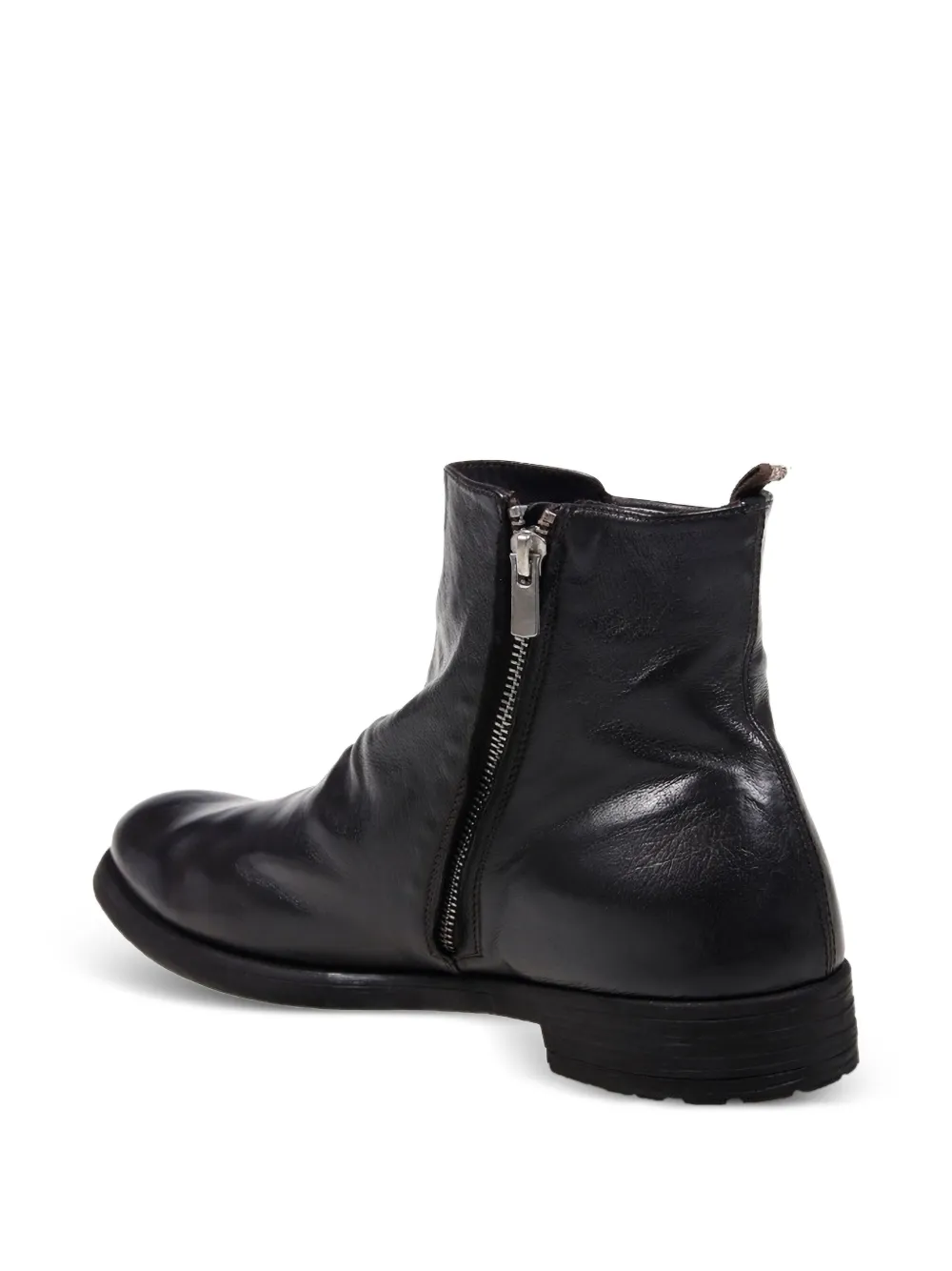 Officine Creative Leren enkellaarzen Bruin