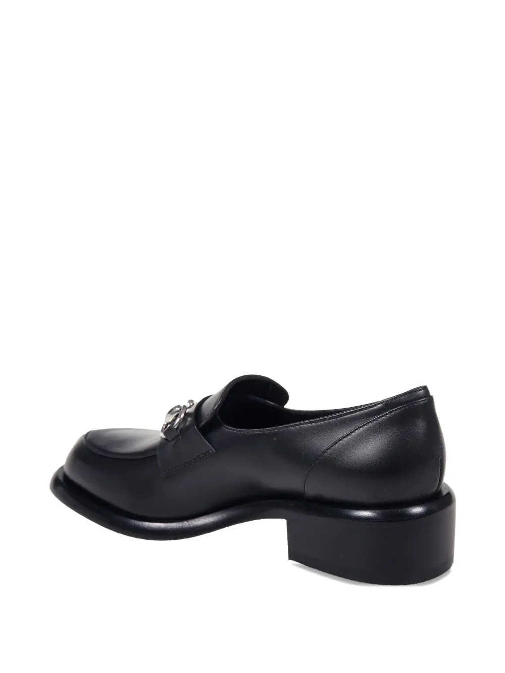 Gucci Savoy Loafers Featuring Metallic Hardware In Animal Print