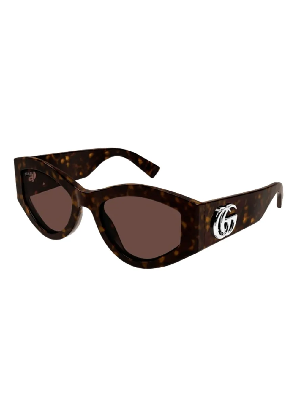 Gucci Eyewear cat-eye frame sunglasses - Zwart