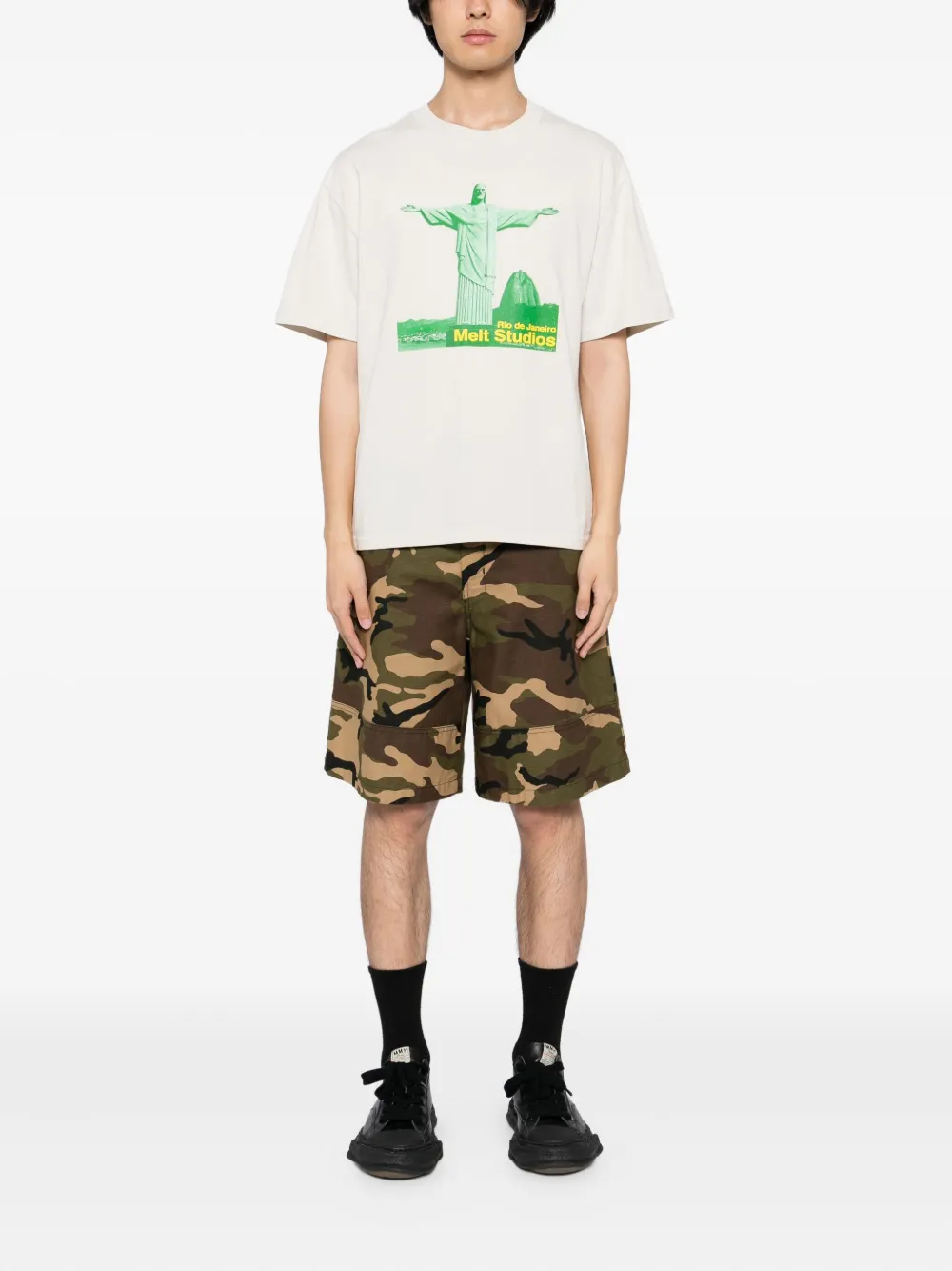 Melt graphic-print T-shirt | T-Shirts | Image 2