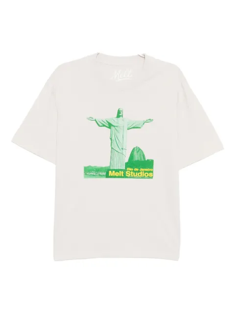 Melt t-shirt à imprimé graphique