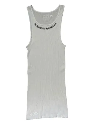 CHROME HEARTS タンクトップ ホワイト Chrome Hearts グラフィック タンクトップ | ホワイト | FARFETCH JP