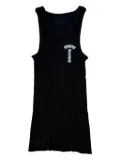 Chrome Hearts cross tank top - Black