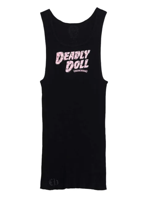 Chrome Hearts deadly doll graphic tank top