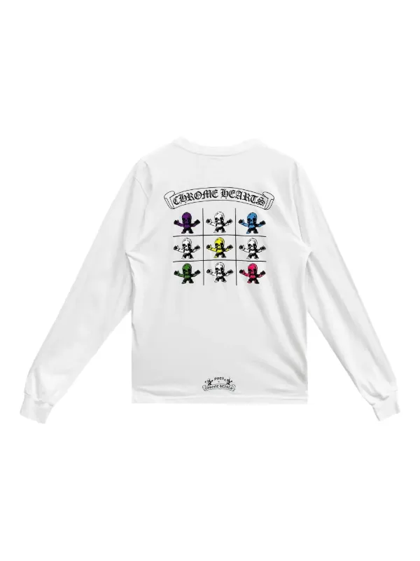 トップス Chrome Hearts Foti Long Sleeve T-shirt Chrome Hearts long-sleeve Foti t-shirt | White | FARFETCH