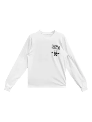 Chrome Hearts ロゴ ロングTシャツ | ホワイト | FARFETCH JP