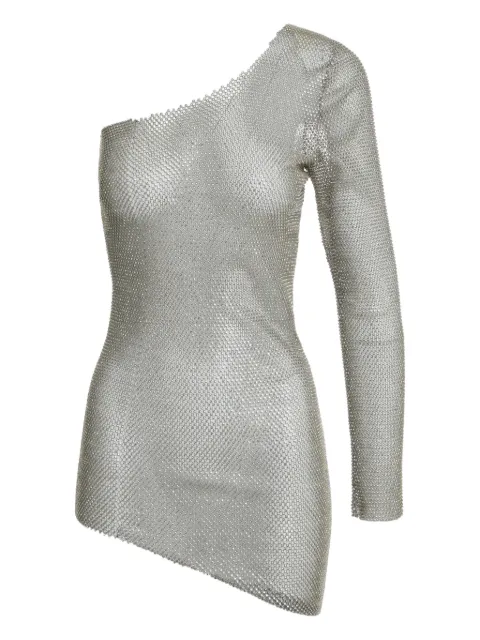 Santa Brands vestido corto con hombro descubierto