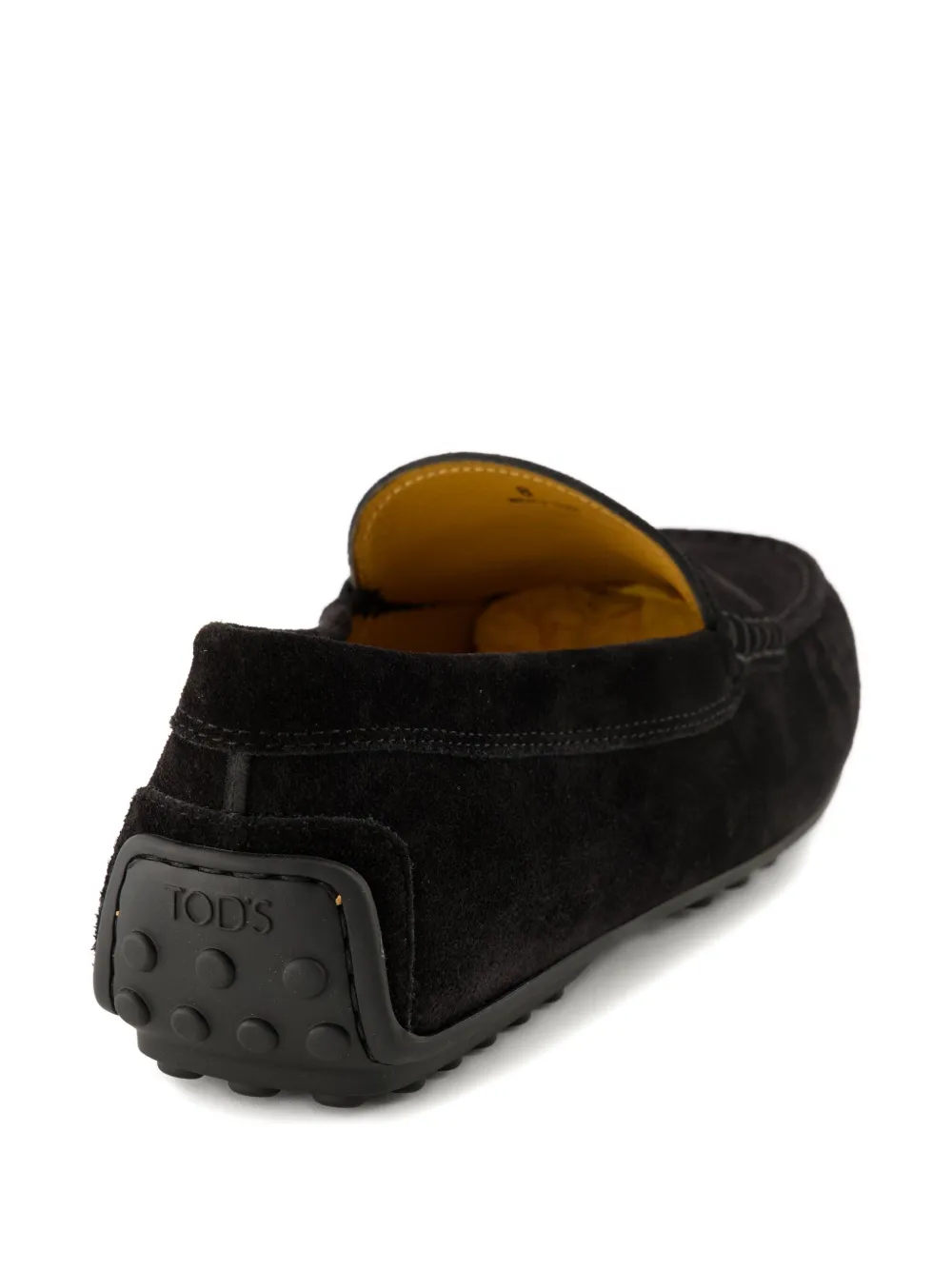 Tod's Round-toe Loafers In Black