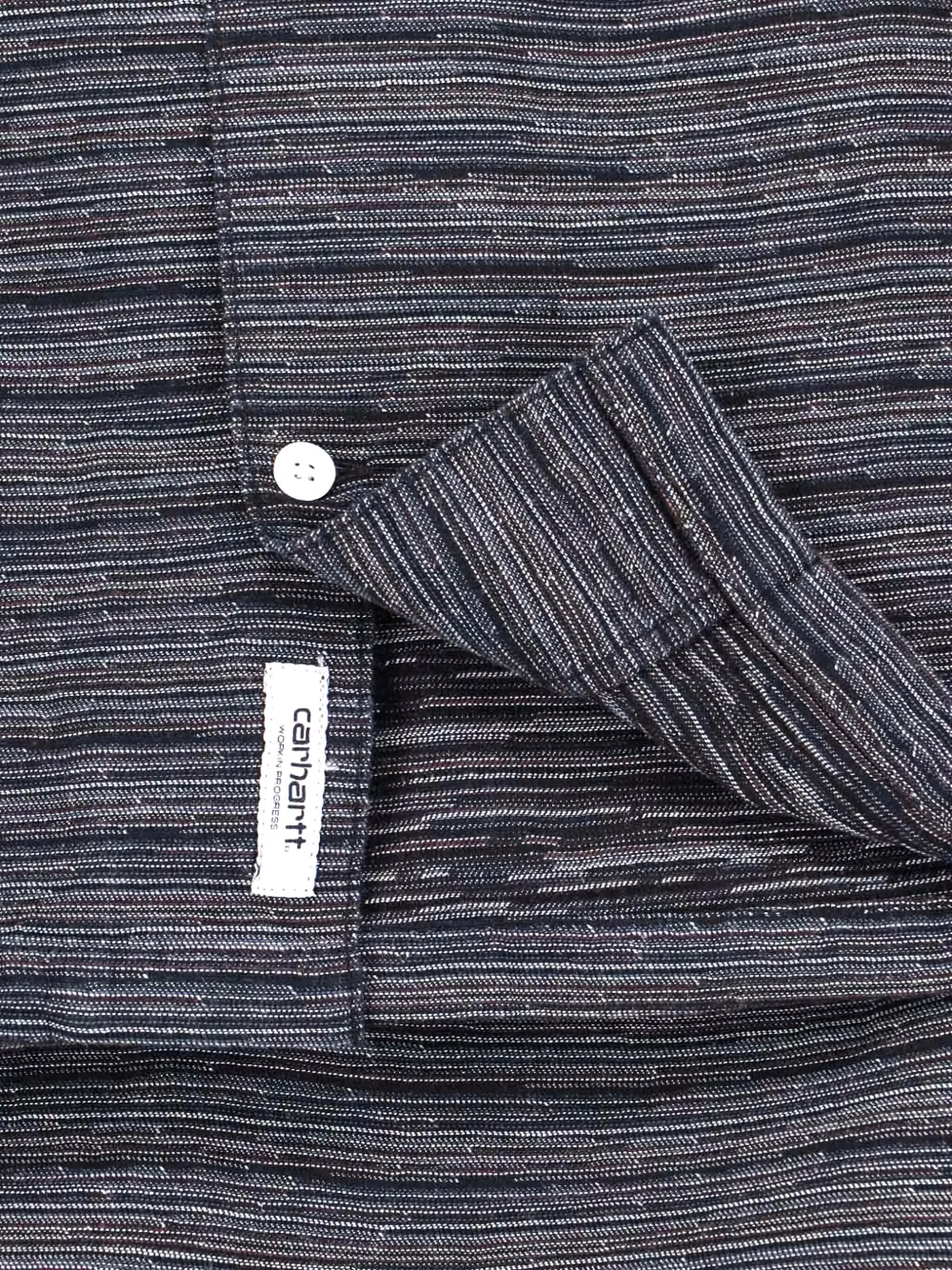 Carhartt WIP Gellar gestreept overhemd Grijs