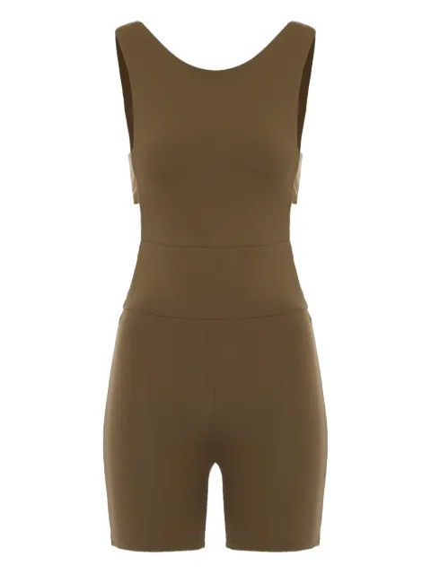 Live The Process Orbit cut-out playsuit