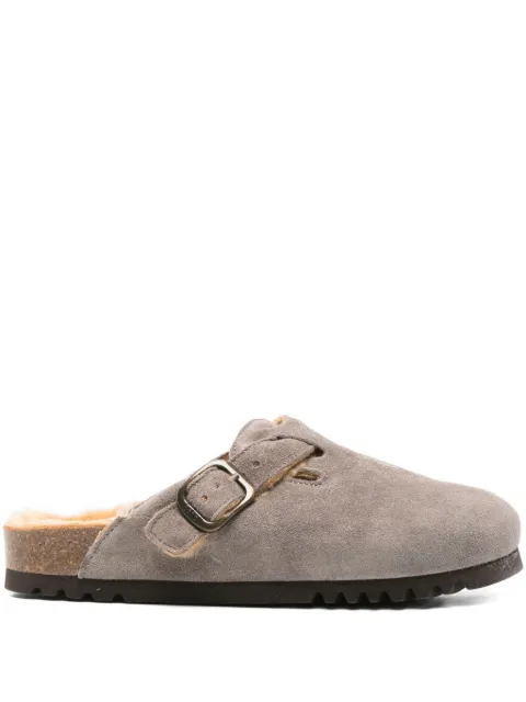 Scholl Fae suede mules