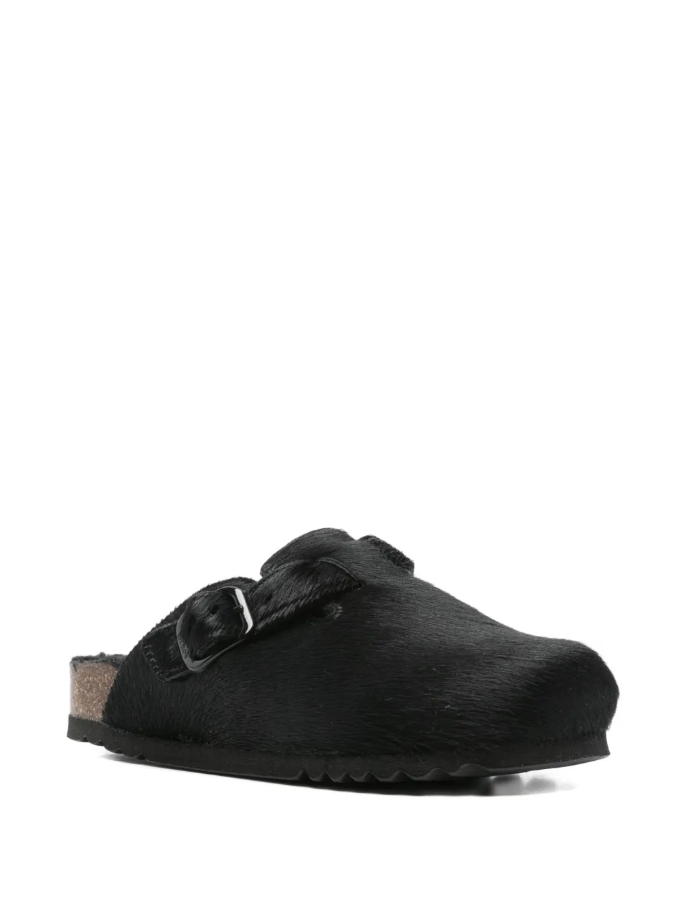 Scholl Boston shearling clogs - Zwart