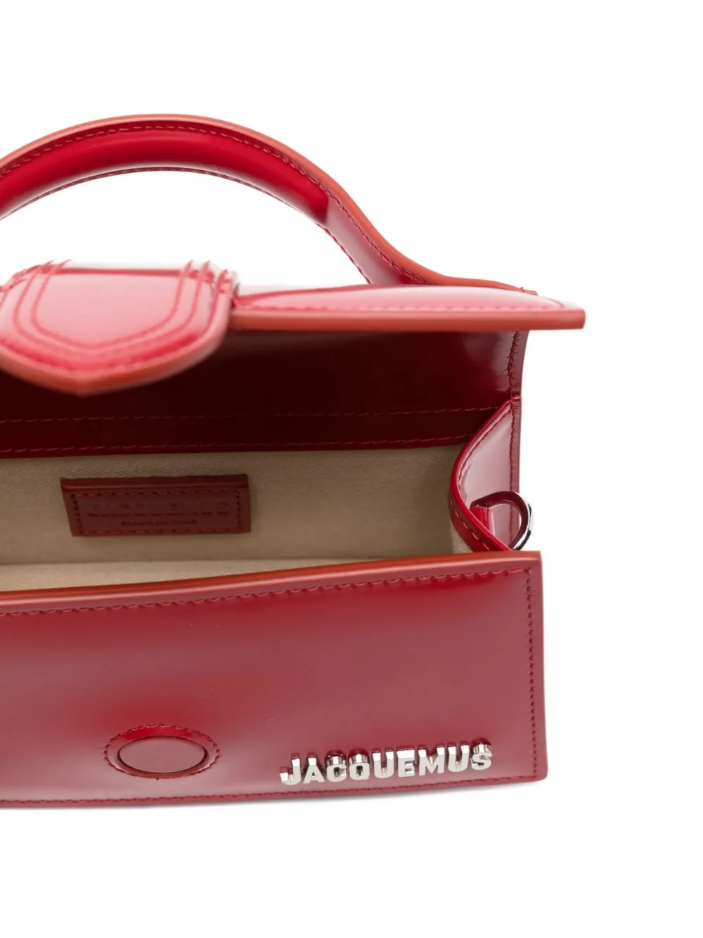 Jacquemus Le Bambino shopper Rood