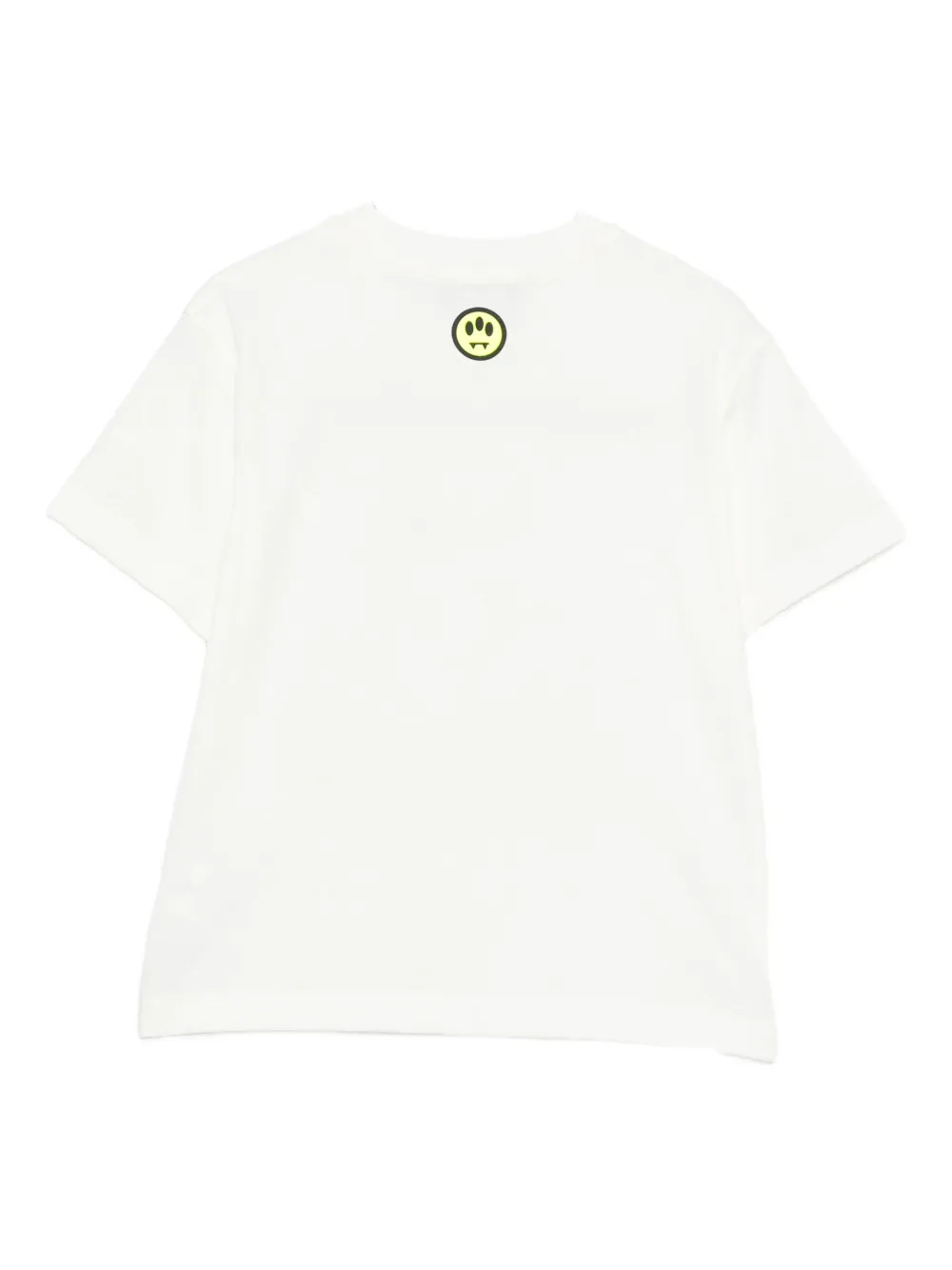 Barrow Teddy-graphic T-shirt In White