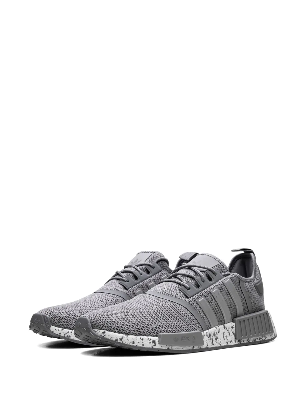 Adidas Originals Nmd R1 Three-stripe Sneakers In Gray