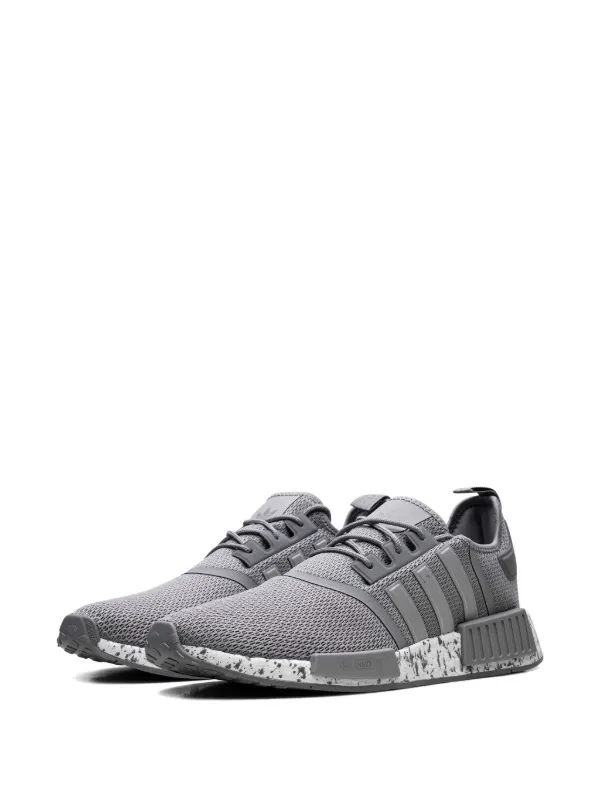 Adidas NMD R1 three-stripe Sneakers Grey FARFETCH NO