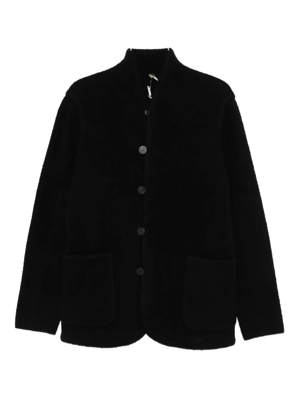 Label Under Construction brushed-effect cardigan | Black | Image 1