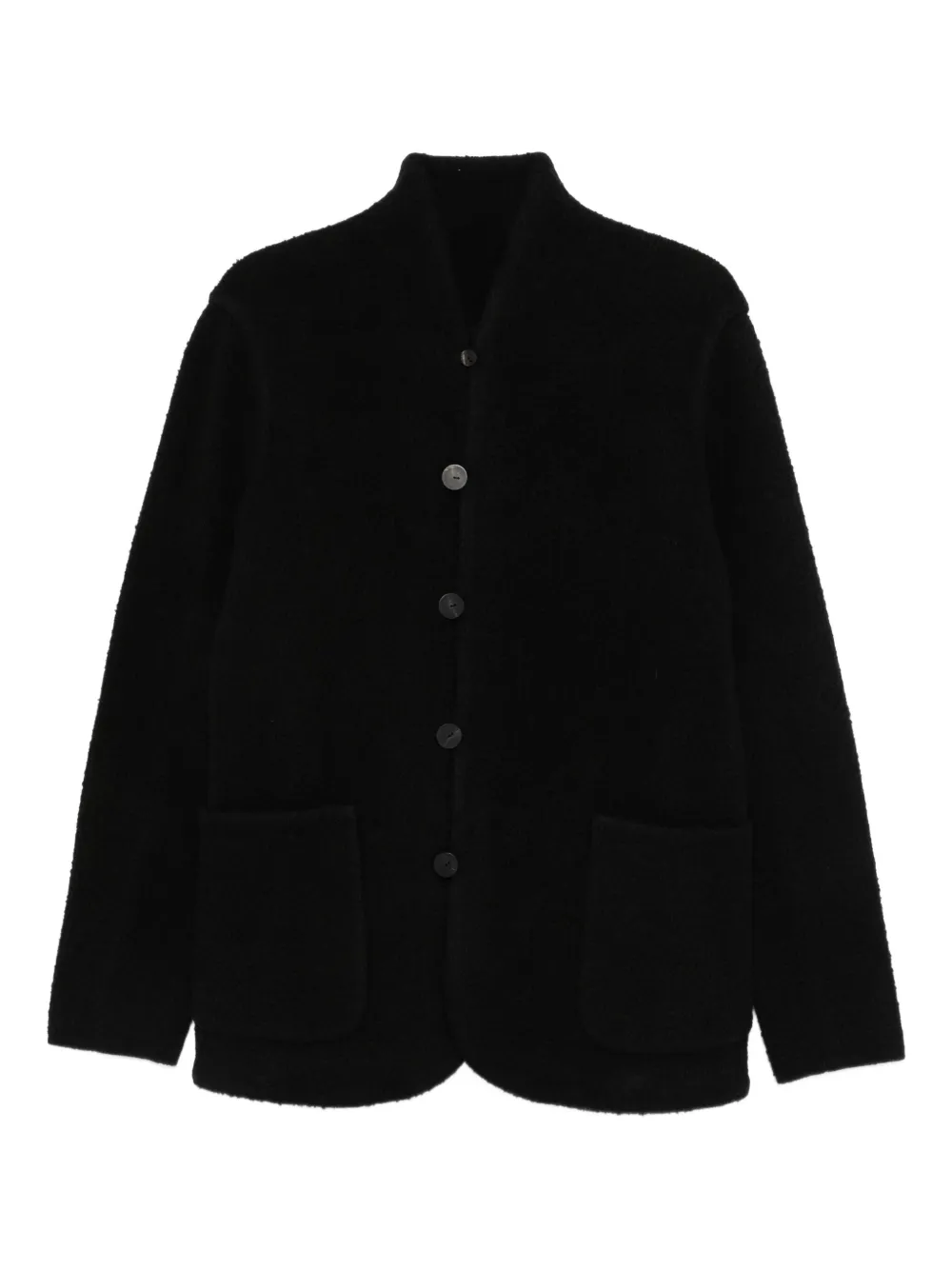 Label Under Construction brushed-effect cardigan | Black | Image 1