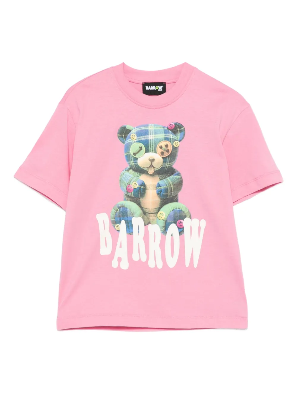 Barrow kids playera con osito gráfico | rosado | Image 1