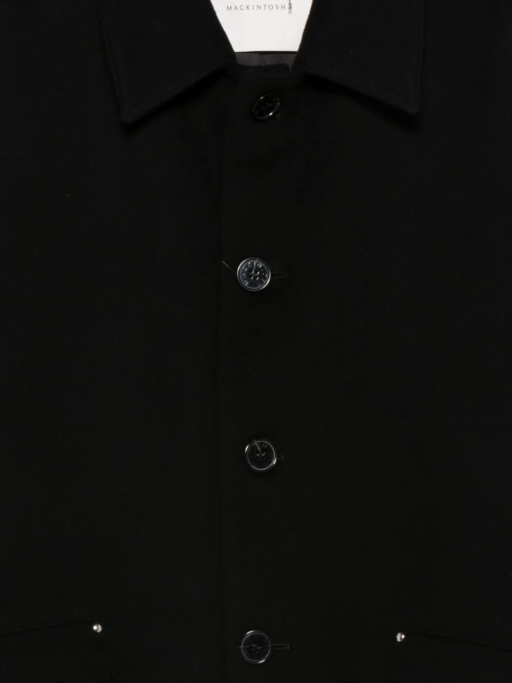 Mackintosh Humbie jas Zwart
