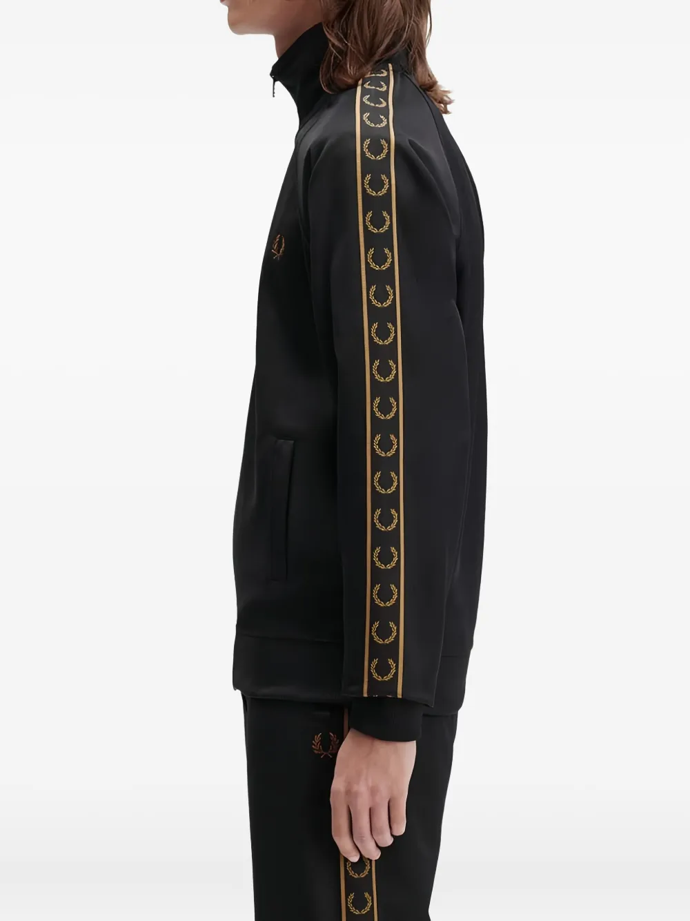 Fred Perry Jack met rits Zwart