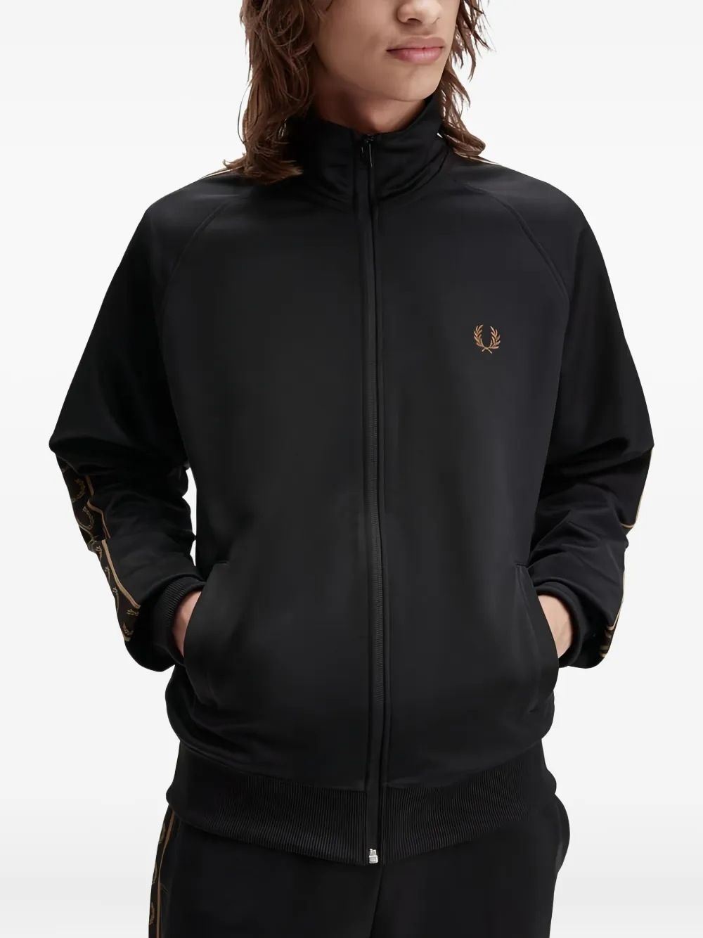 Fred Perry laurel-wreath zip jacket | Vestes légères | Image 2