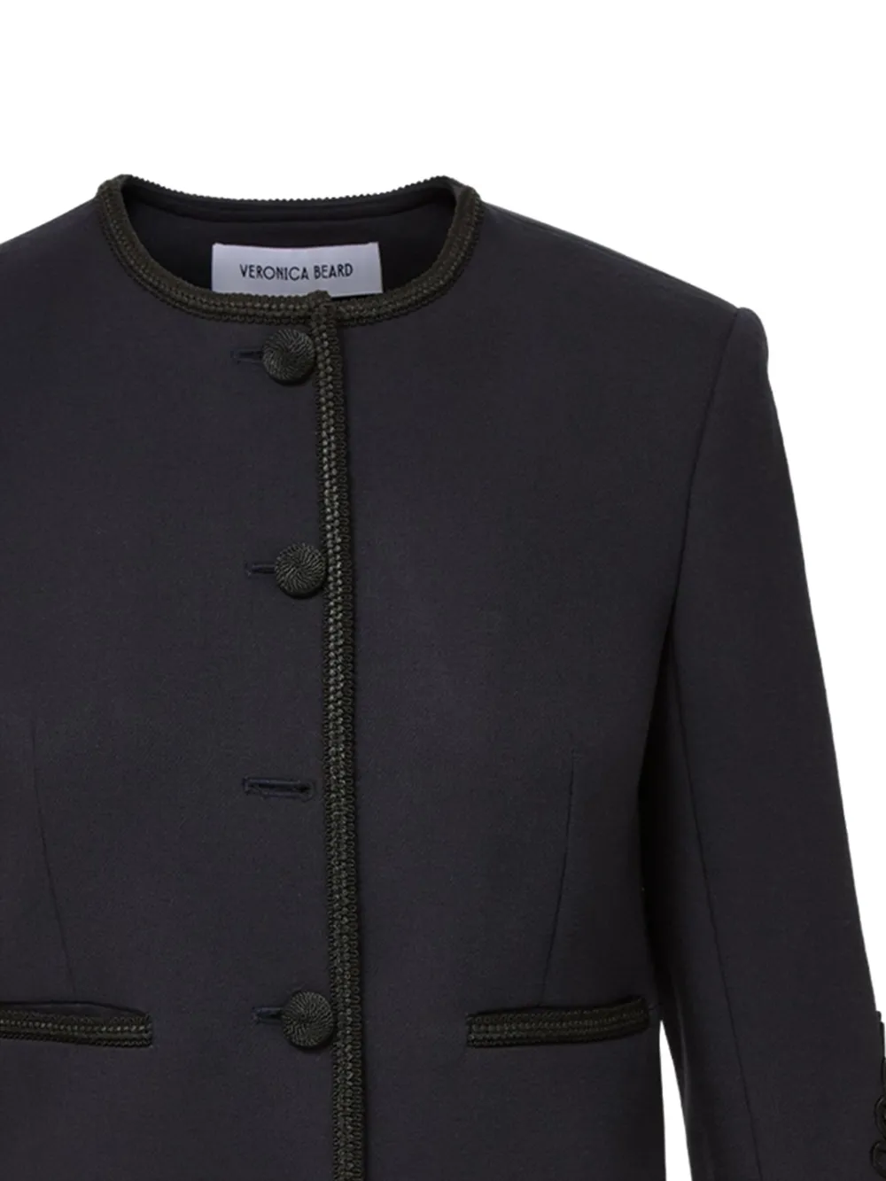 Veronica Beard Button Embellished Jacket | Fitted Jackets | Image 2