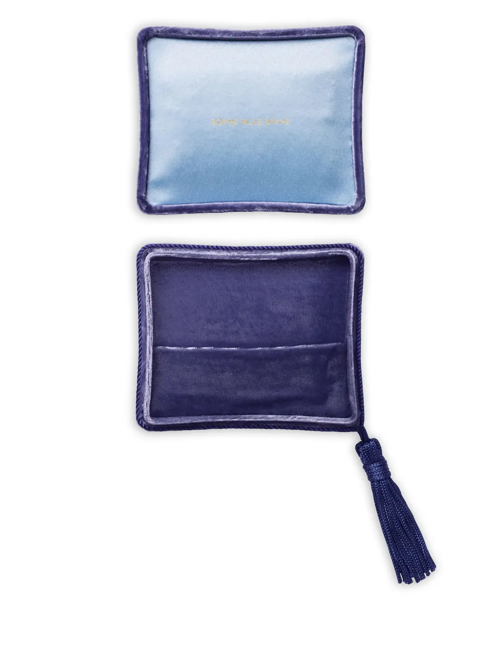 Sophie Bille Brahe Tulipe velvet jewellery box (10.5 x 8.5 cm) | Decorative Boxes | Image 2