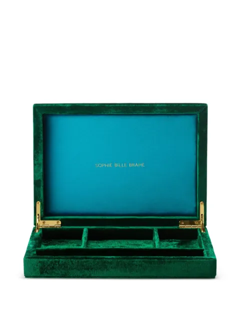 Sophie Bille Brahe Trésor velvet jewellery box (21 x 15 cm)